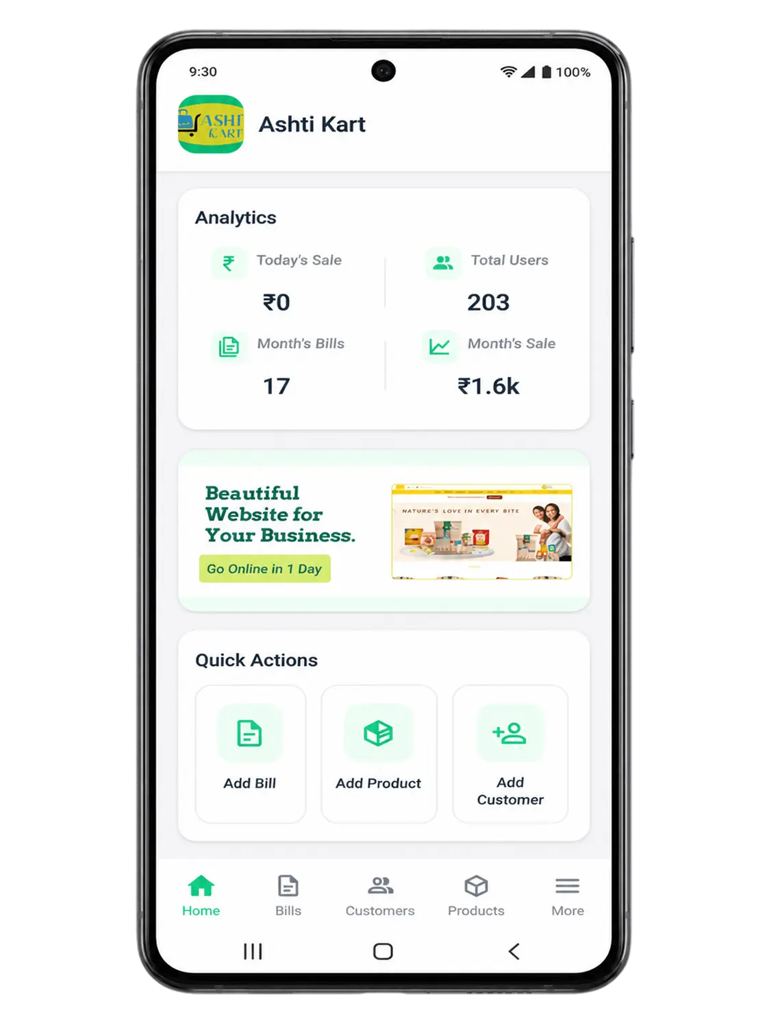 Mobile App Preview